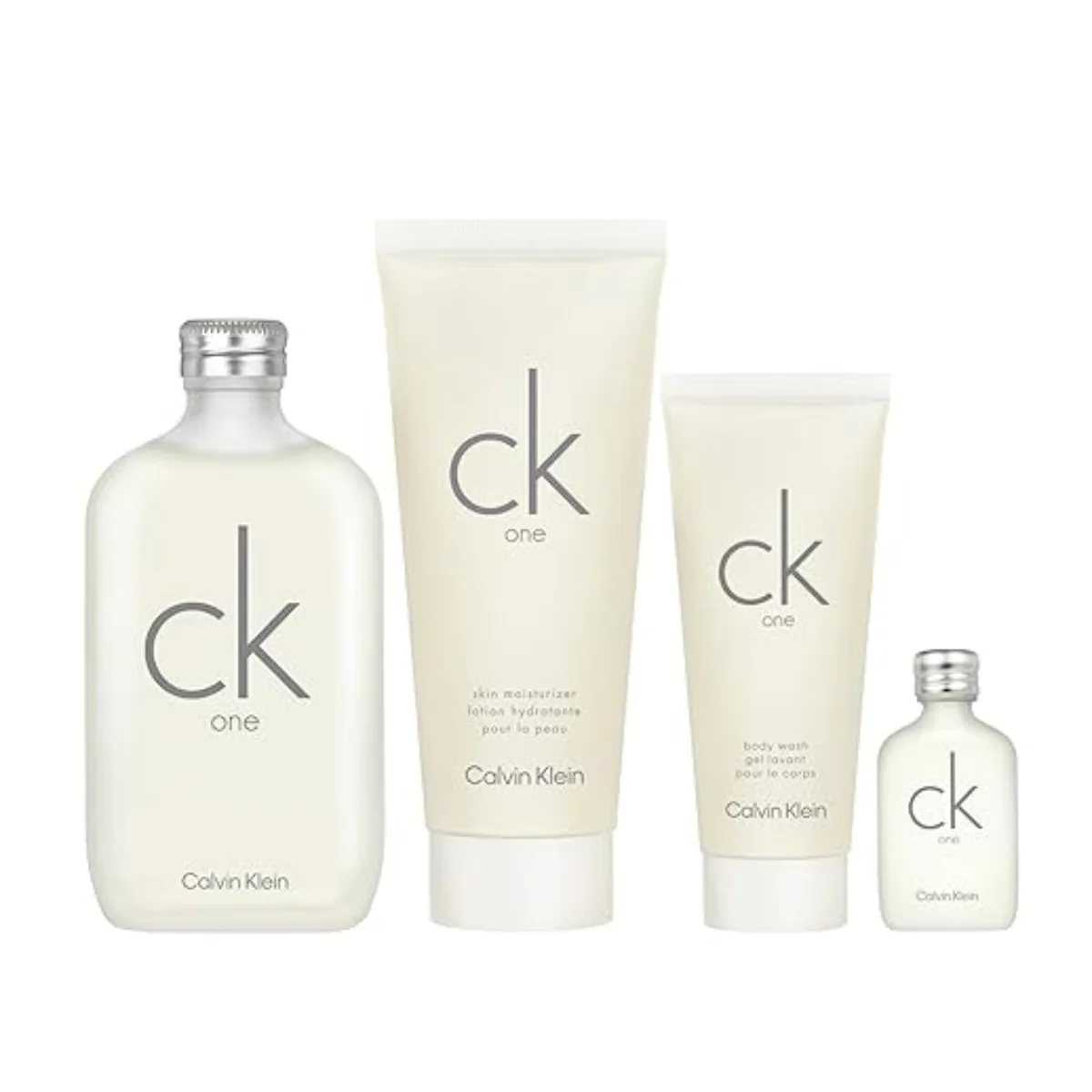Calvin Klein CK One Unisex (4 Pieces) Eau de Toilette Gift Set - Image 2