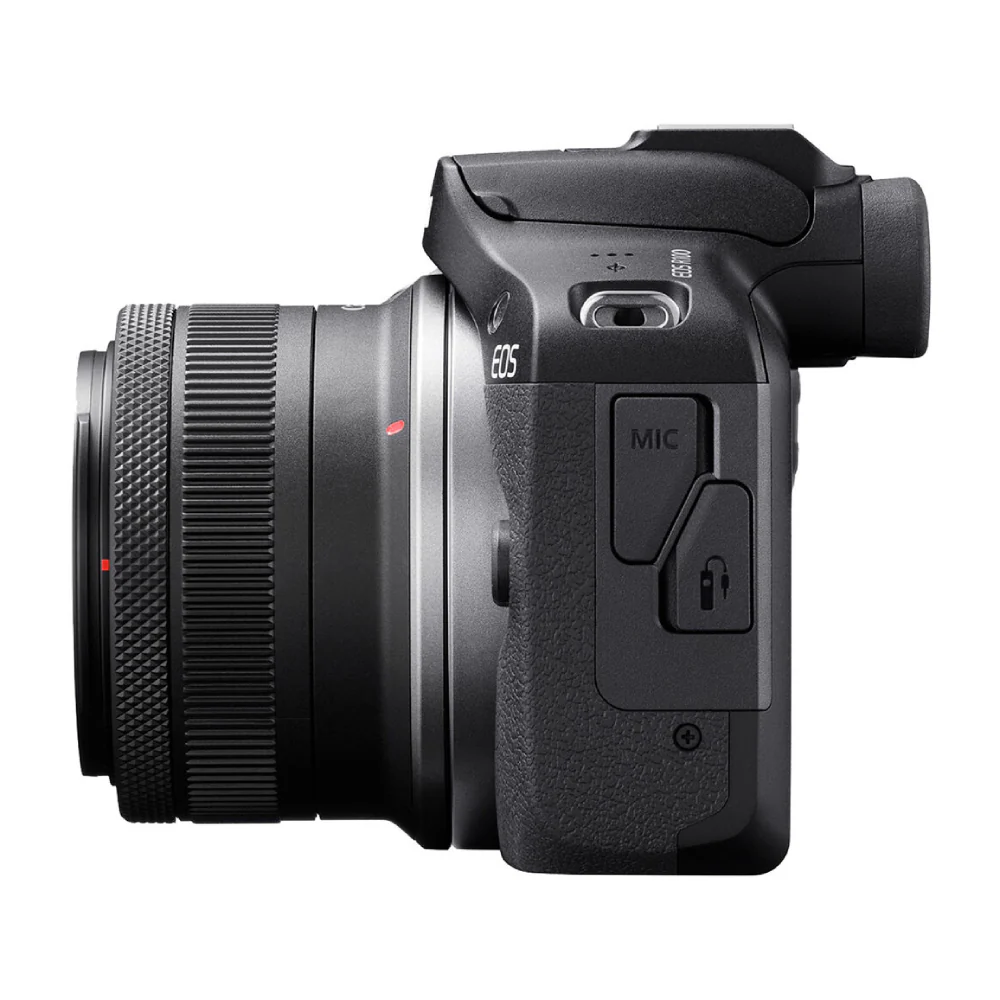 Canon EOS R100 Mirrorless Camera with 18-45mm and 55-210mm Lenses, Black - Image 5