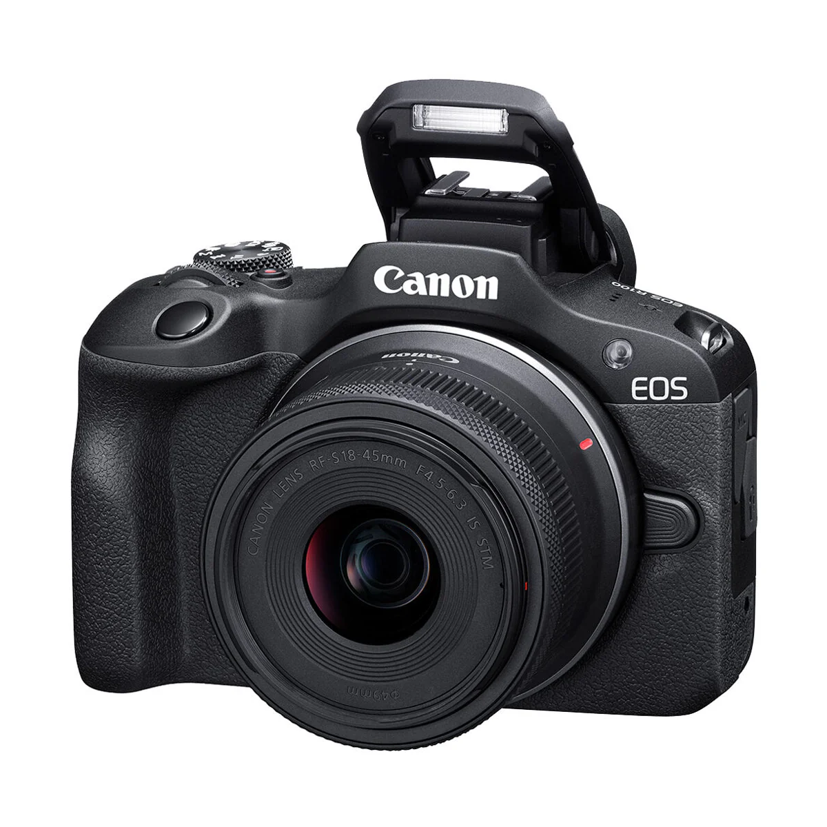 Canon EOS R100 Mirrorless Camera with 18-45mm Lens, Black - Image 8