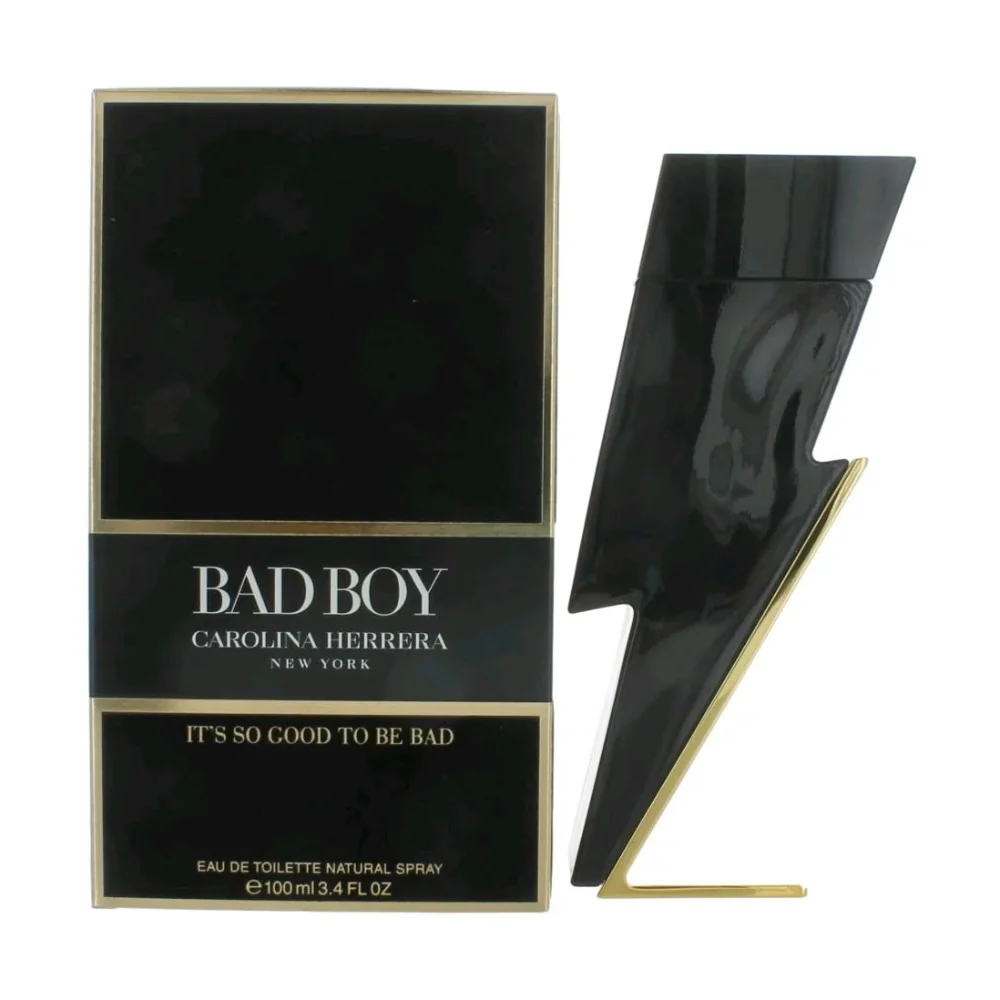 Carolina Herrera Bad Boy Men's 3.4 oz Eau de Toilette - Image 2