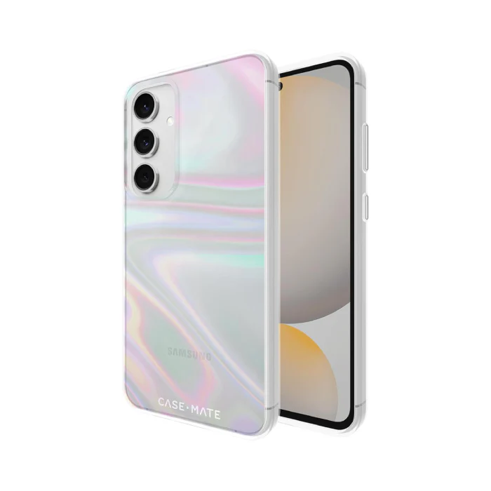 Case-Mate Soap Bubble Case for Samsung Galaxy S24 FE - Iridescent - Image 4