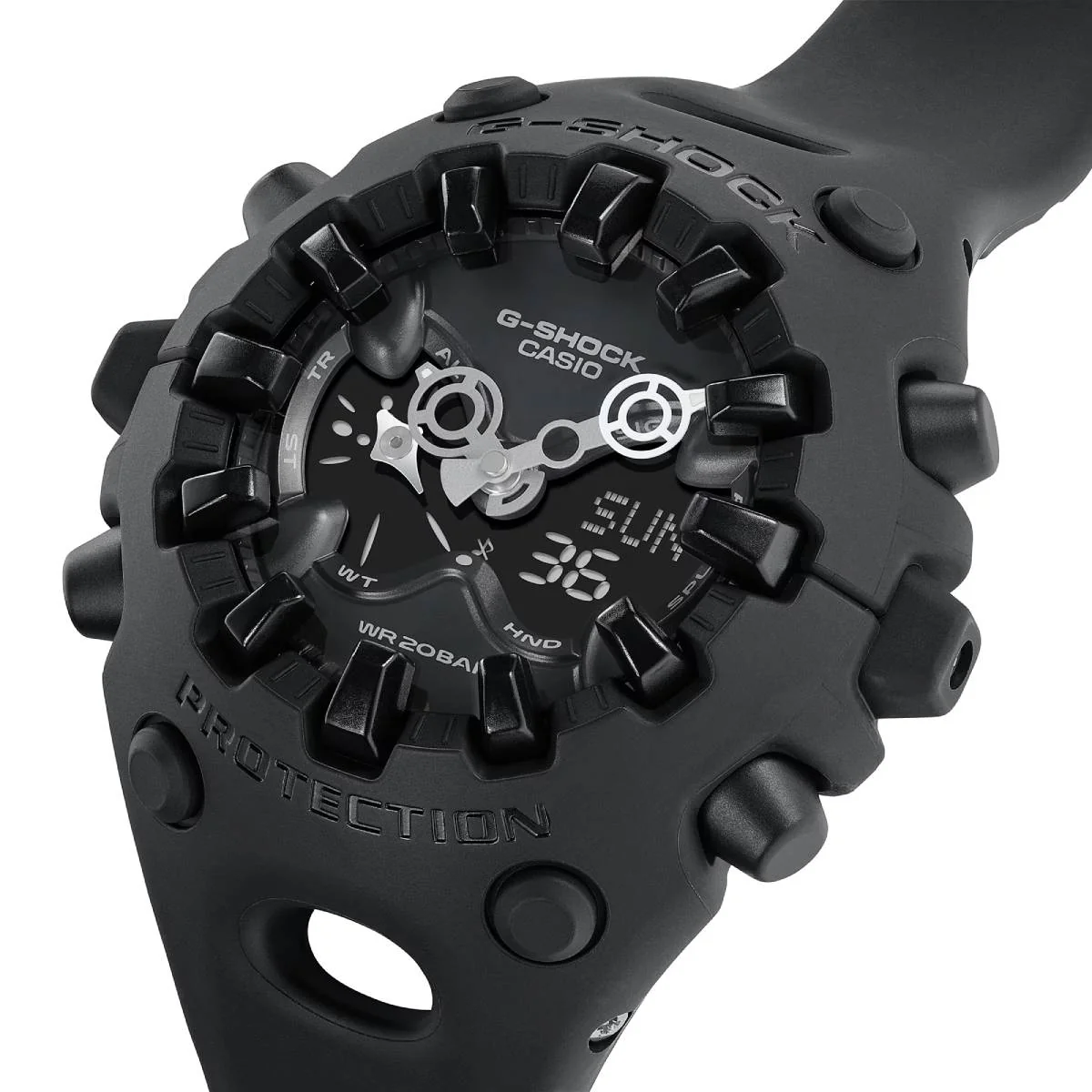 Casio G-Shock GVA01 Series Unisex 58.2mm Ana Digi Strap Watch - Image 5