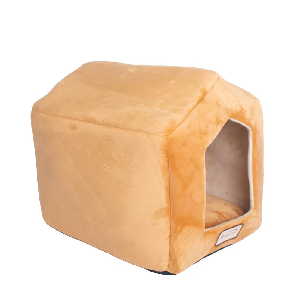 Cat Bed Earth Brown & Beige