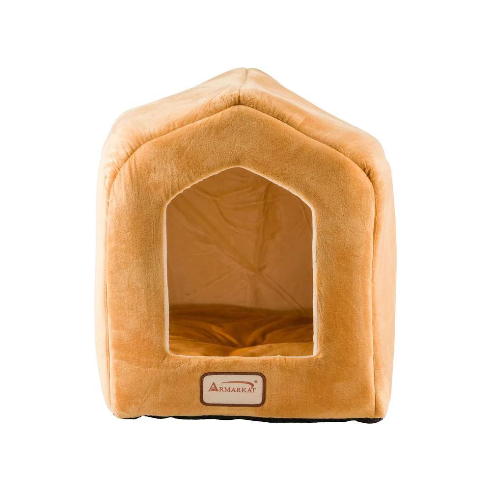 Cat Bed Earth Brown & Beige - Image 10