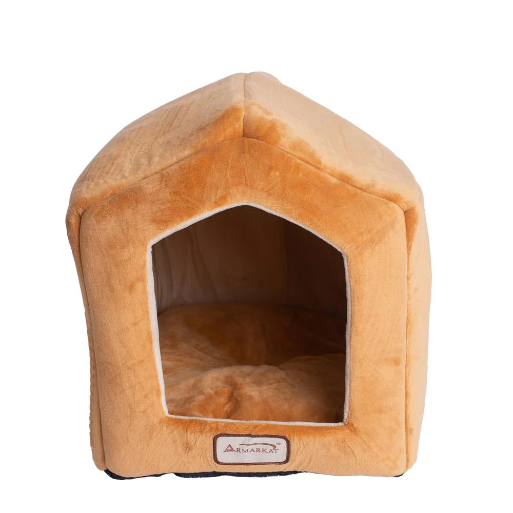 Cat Bed Earth Brown & Beige - Image 4