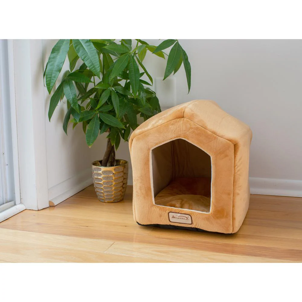 Cat Bed Earth Brown & Beige - Image 7