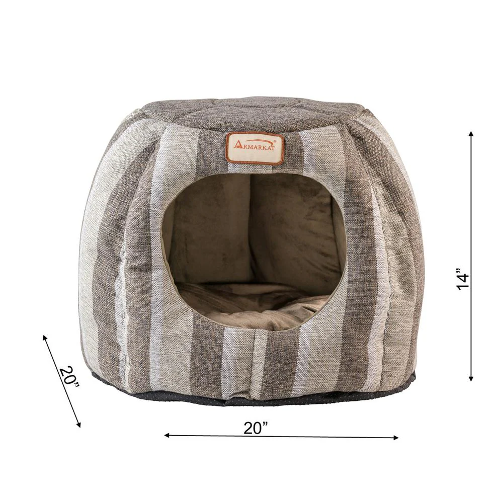 Cat Bed,Gray And Silver - Image 8