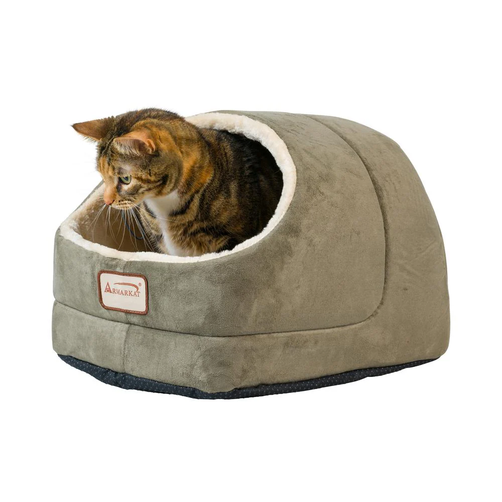 Cat Bed Laurel Green - Image 9