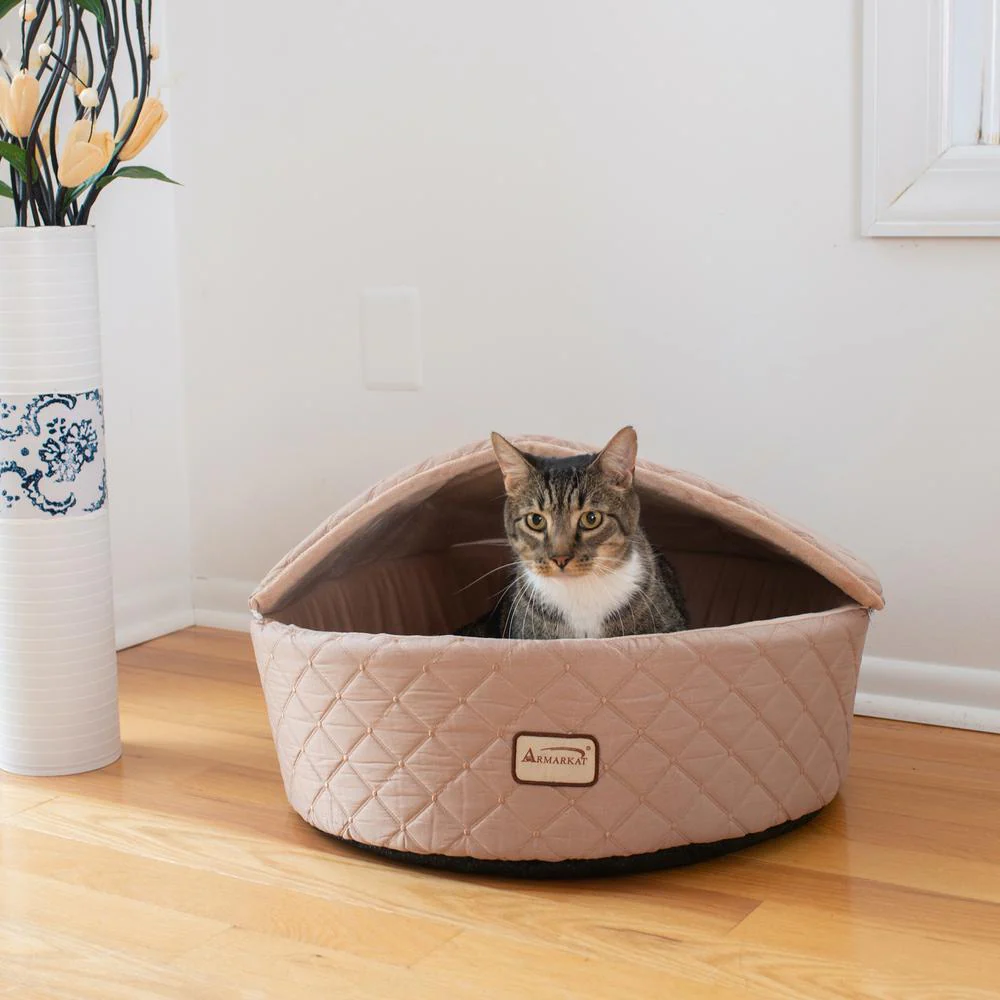 Cat Bed, Medium, Light Apricot - Image 13