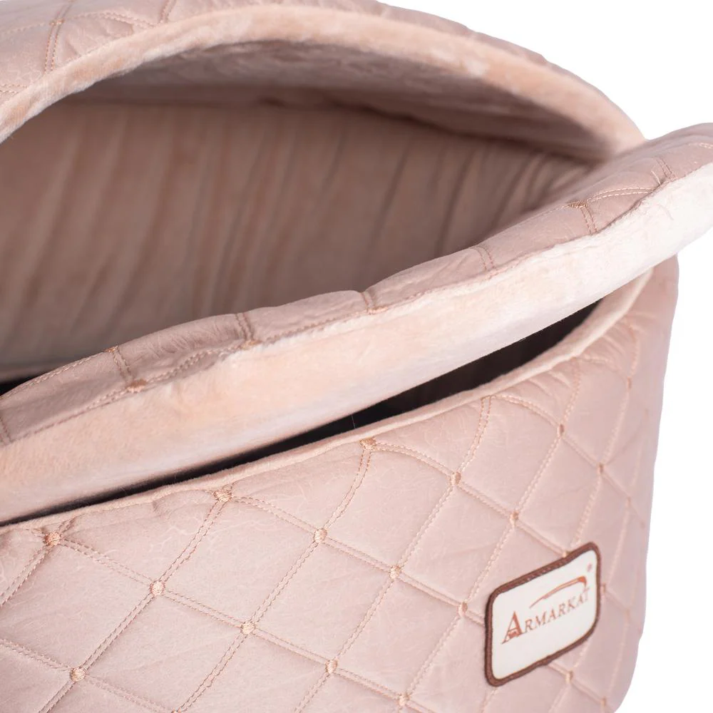 Cat Bed, Medium, Light Apricot - Image 14