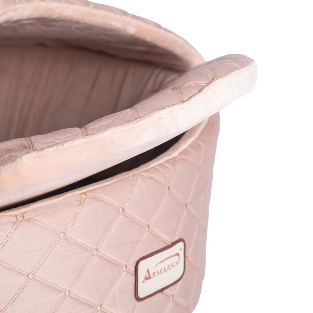 Cat Bed, Medium, Light Apricot - Image 3