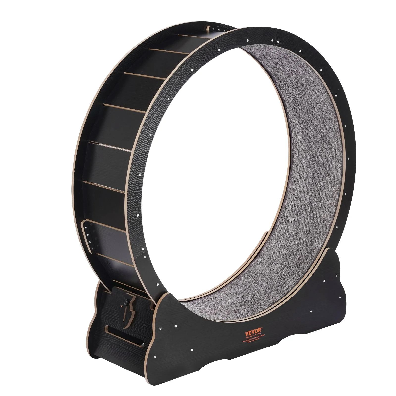 Cat Exercise Wheel 43.3" Large Cat Treadmill Wheel for Indoor Cats Black - Image 9