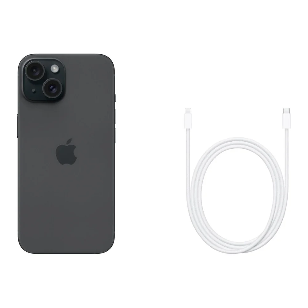 Certified Refurbished Apple iPhone 15 256GB Smartphone - Black - Image 6