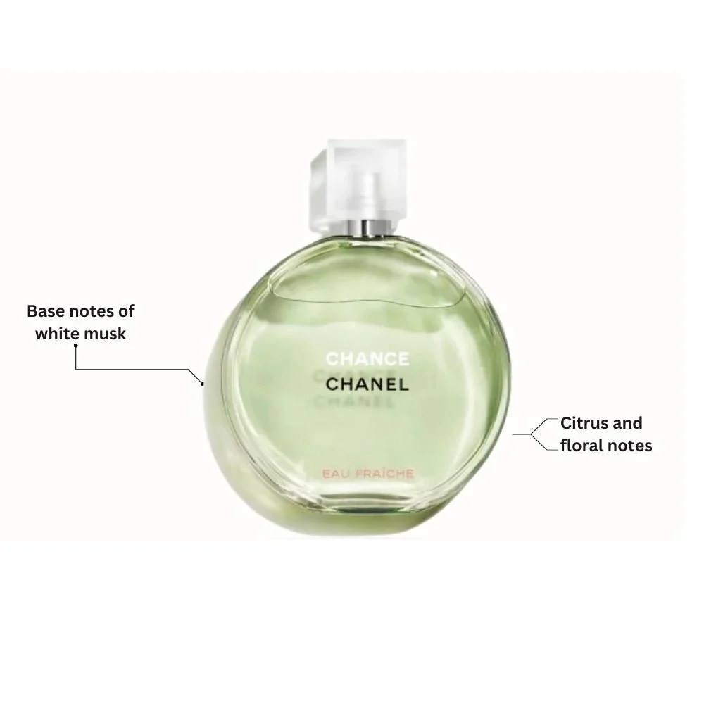 Chanel Chance Fraiche Women's 5 oz Eau de Toilette Spray - Image 4