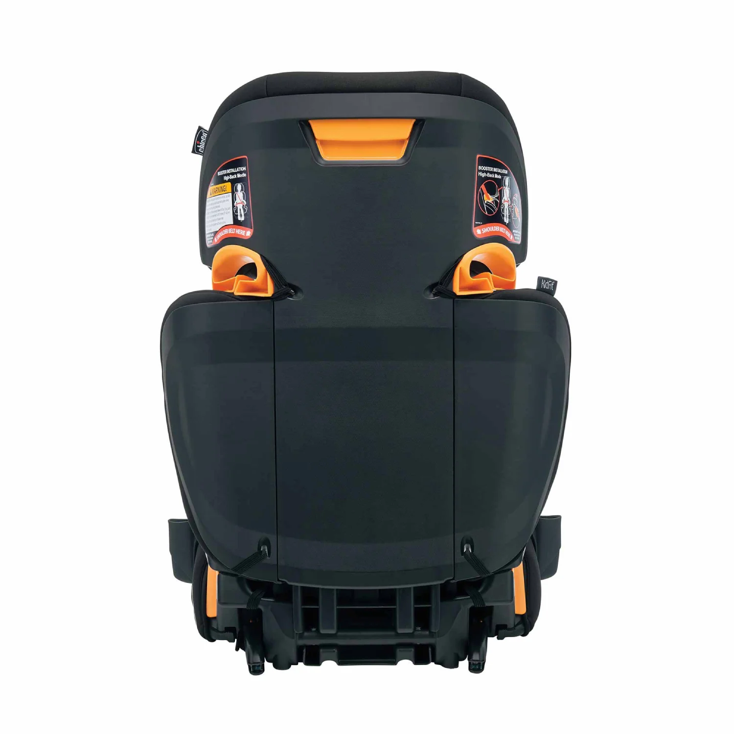 Chicco KidFit ClearTex Plus 2-in-1 Belt-Positioning Booster Car Seat - Obsidian - Image 7