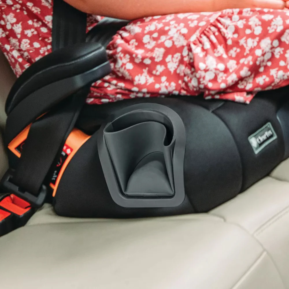 Chicco KidFit ClearTex Plus 2-in-1 Belt-Positioning Booster Car Seat - Obsidian - Image 9