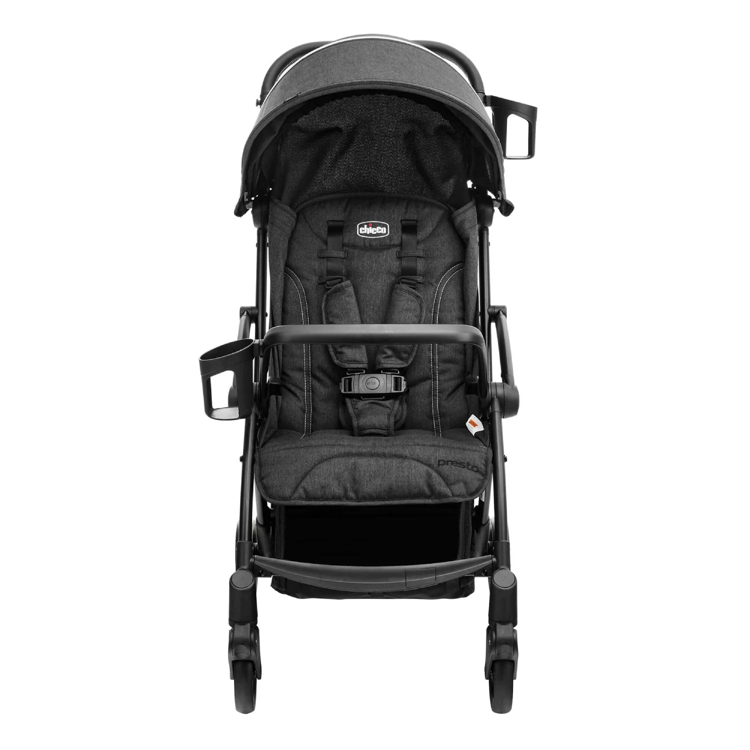 Chicco Presto Self-Folding Compact Stroller - Graphite - Image 2