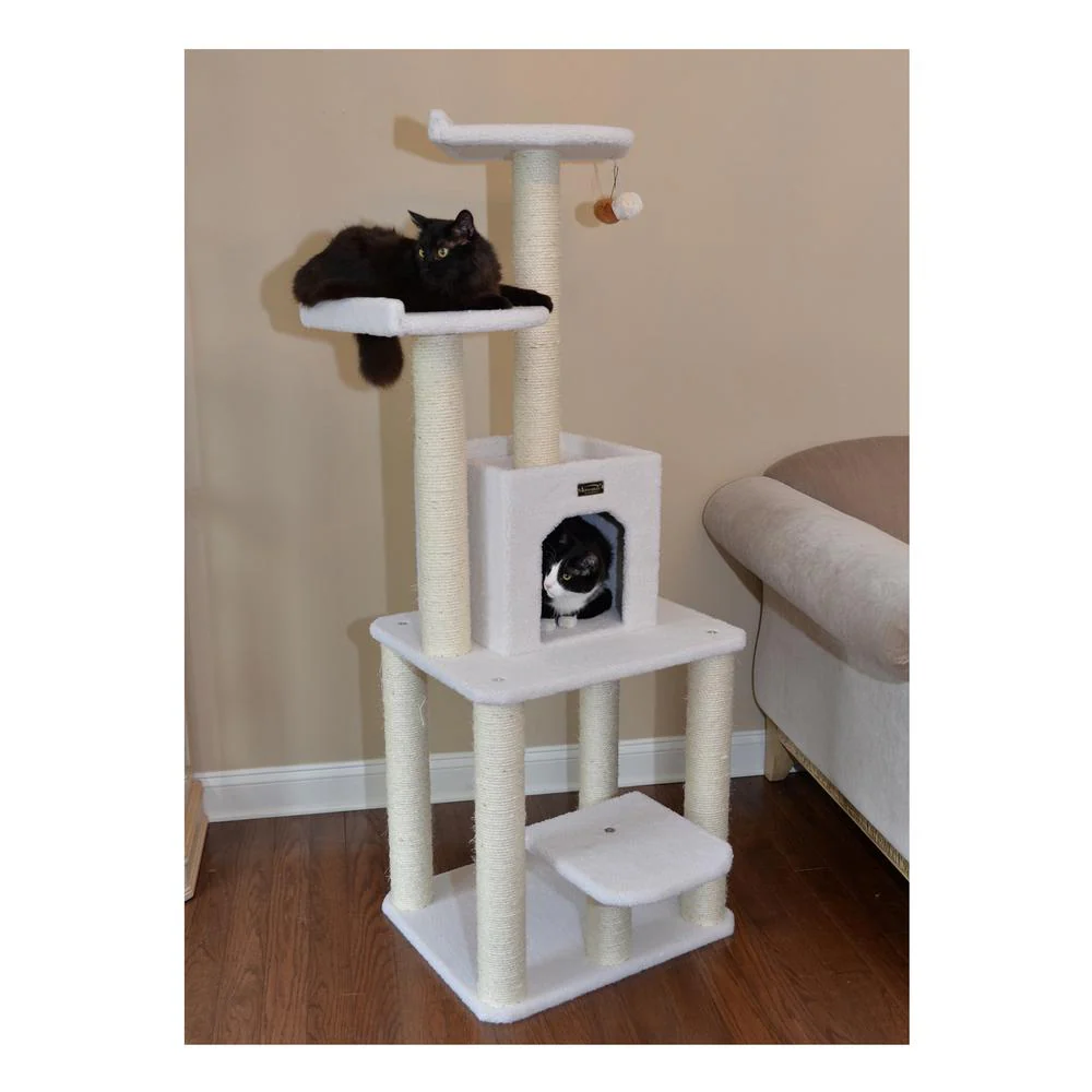 Classic Real Wood Cat Tree, Jackson Galaxy Approved, Five Levels - Image 12