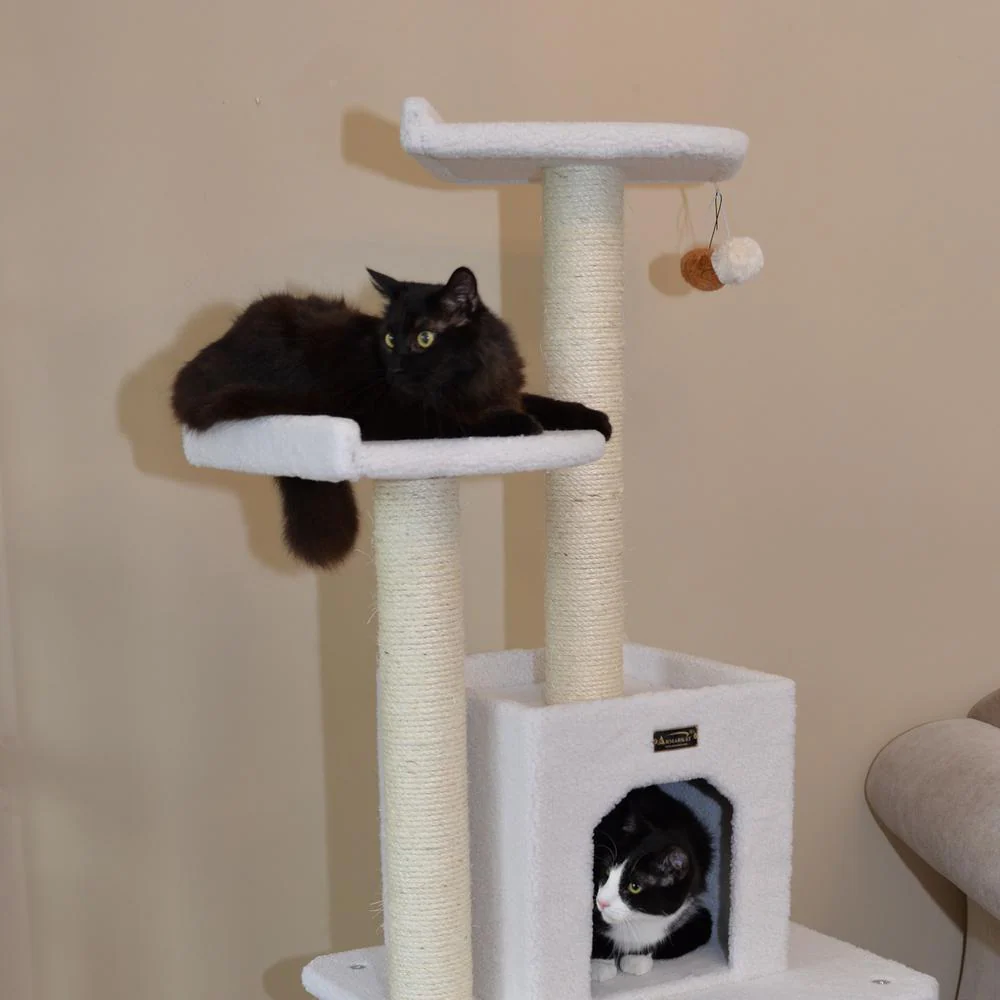 Classic Real Wood Cat Tree, Jackson Galaxy Approved, Five Levels - Image 2