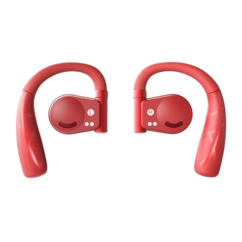 Cleer Arc II Sport True Wireless Open-the-Ear Earbuds - Red - Image 3