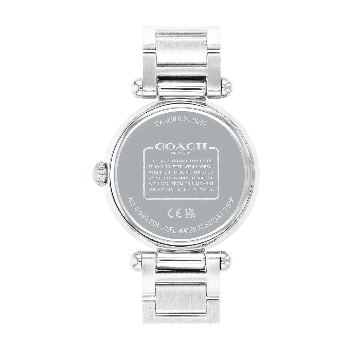 Coach Cary Women's Blush Mother-of-Pearl Dial Watch - Image 3
