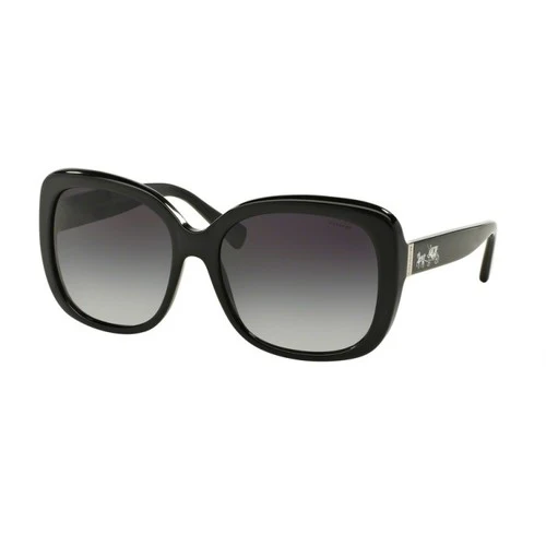 Coach HC8158 Sunglasses - Black/Light Grey Gradient - Image 2