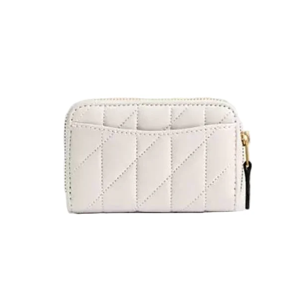 Coach Essential Small Zip Around Card Case with Pillow Quilting - Image 2