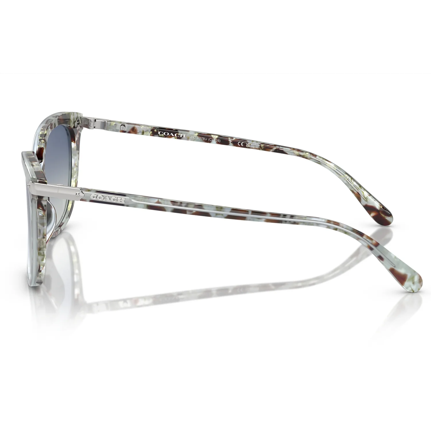 Coach Women's HC8378U Cat Eye Gradient Sunglasses - Image 4