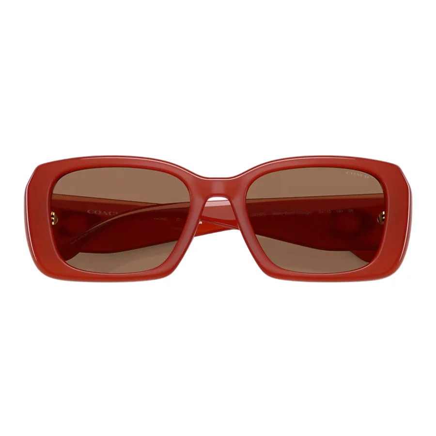 Coach Women's Square Solid Color Sunglasses - Image 9