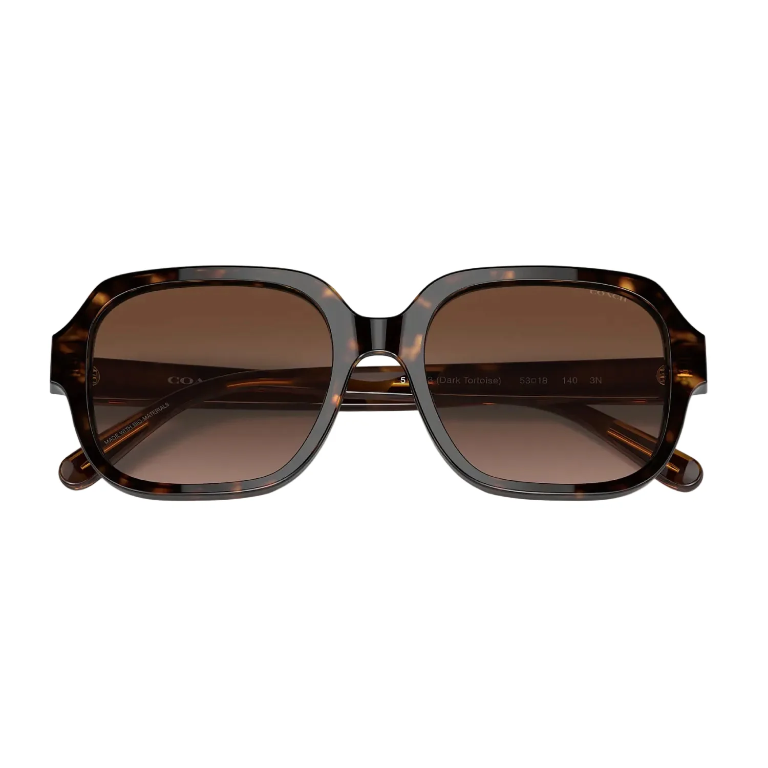 COACH Women's Sunglass, Brown Gradient - Image 2