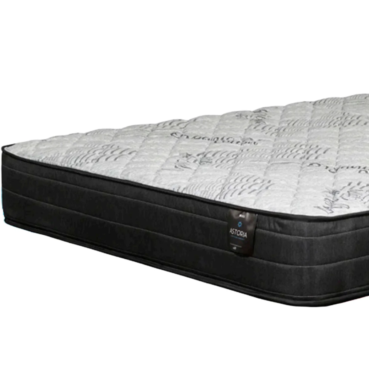 Comfort Bedding Astoria 9" Pocket Coil Full Size Mattress - Black/White - Image 2