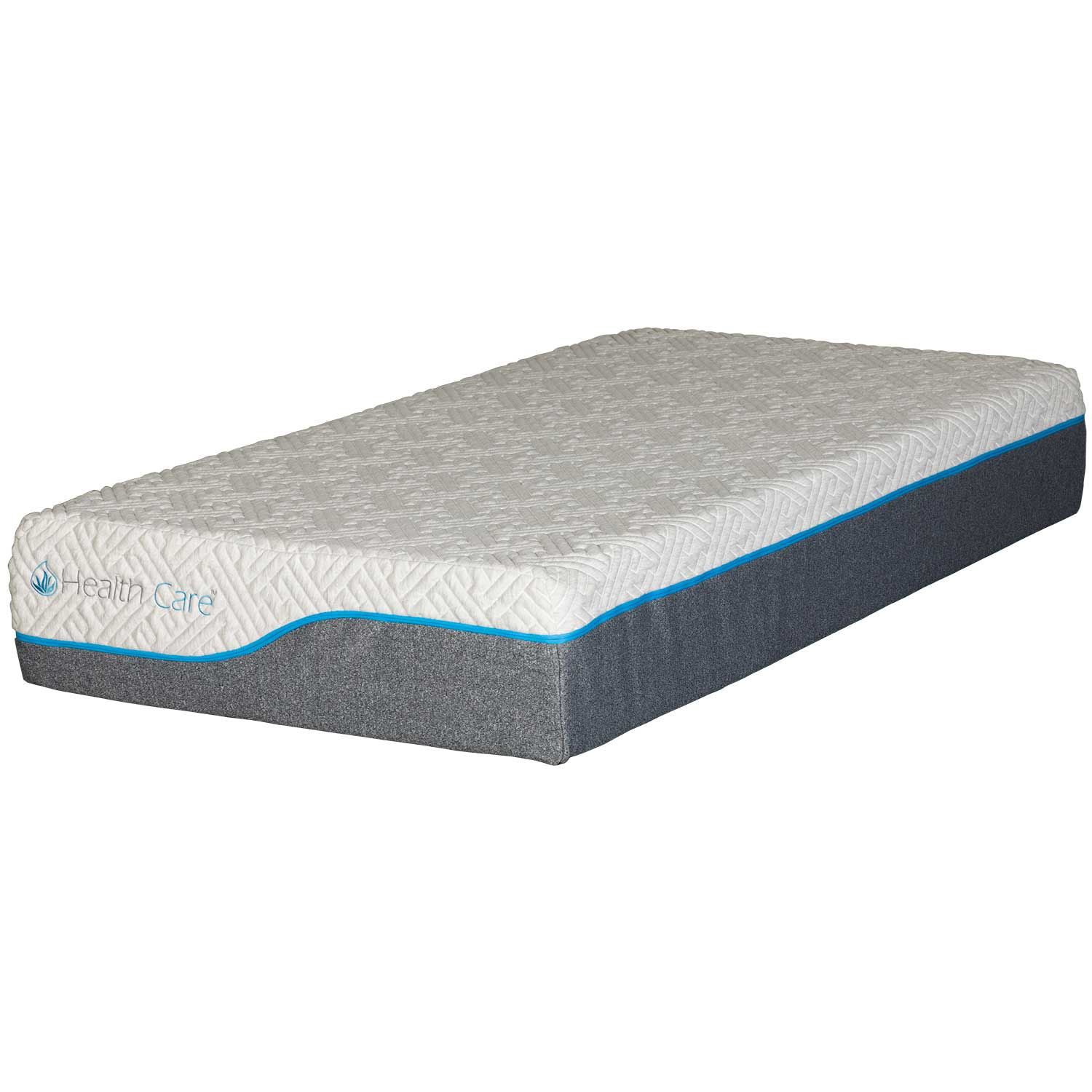 Comfort Bedding Premium 11" Memory Foam Full Size Mattress - White/Gray