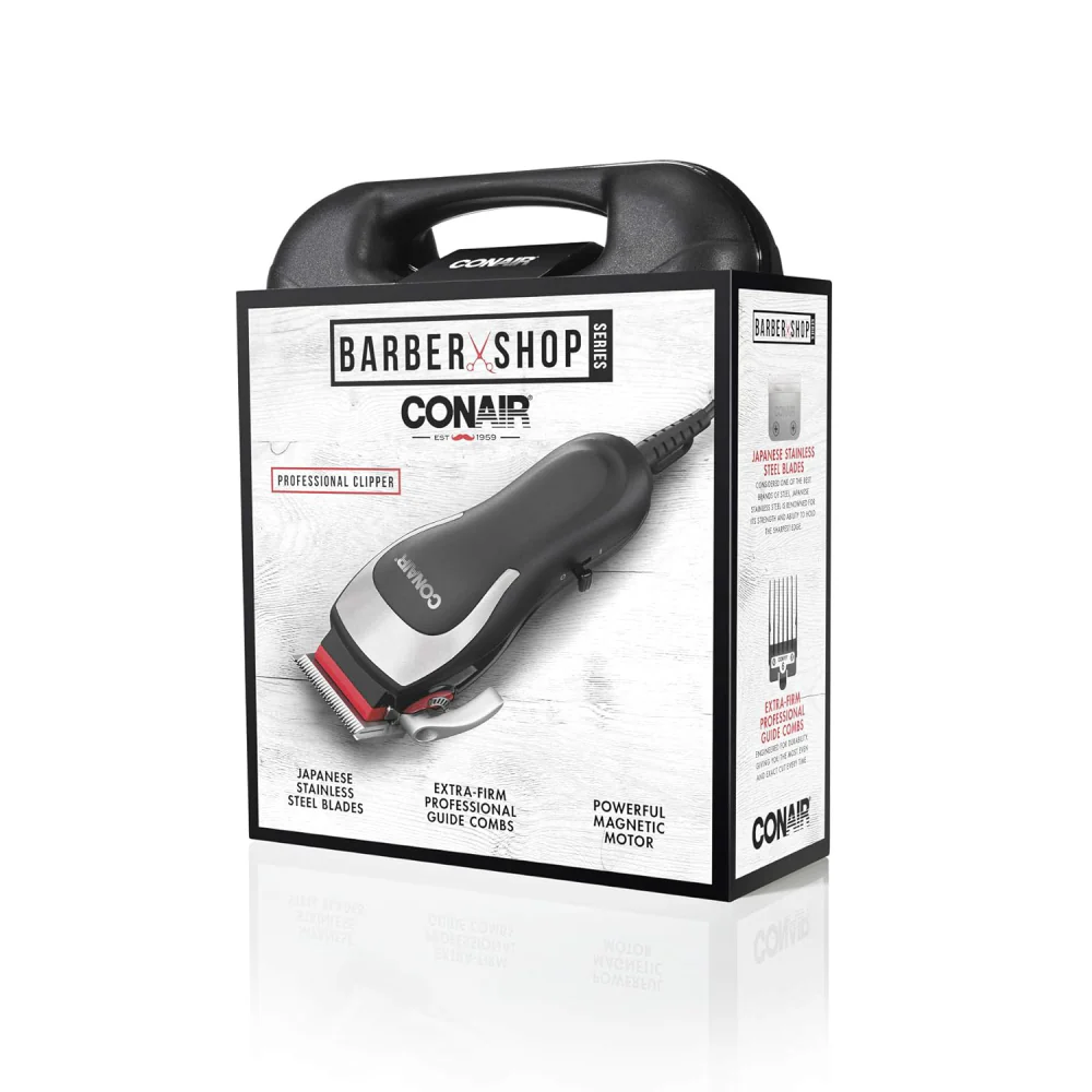 Conair Barbershop Series Hair Trimmer - Black/Gray - Image 5