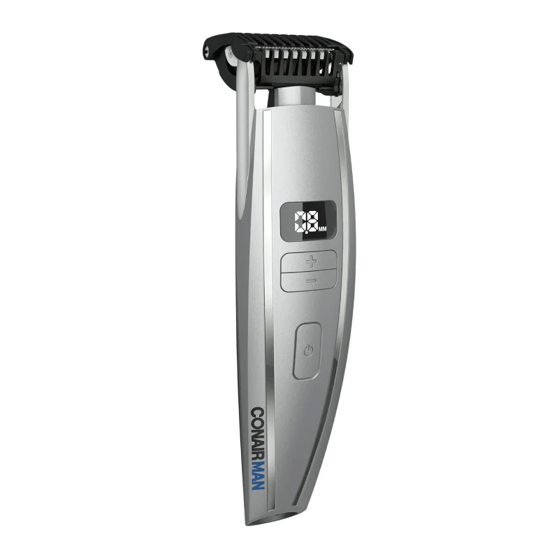Conair ConairMan Men's Close Trim Precision Flex Head Beard and Stubble Trimmer - Silver - Image 2
