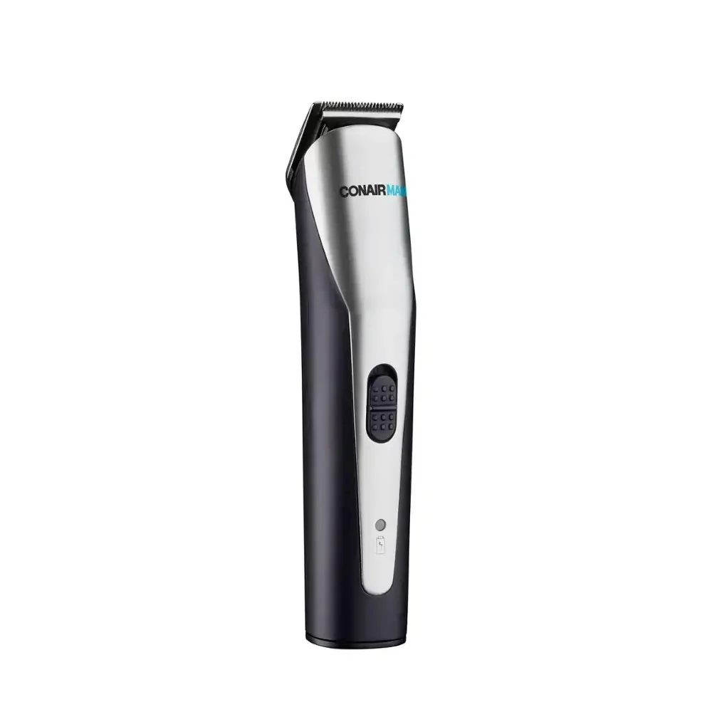 Conair ConairMan Men's Lithium-Ion Powered All-in-1 Face and Body Trimmer - Silver - Image 4