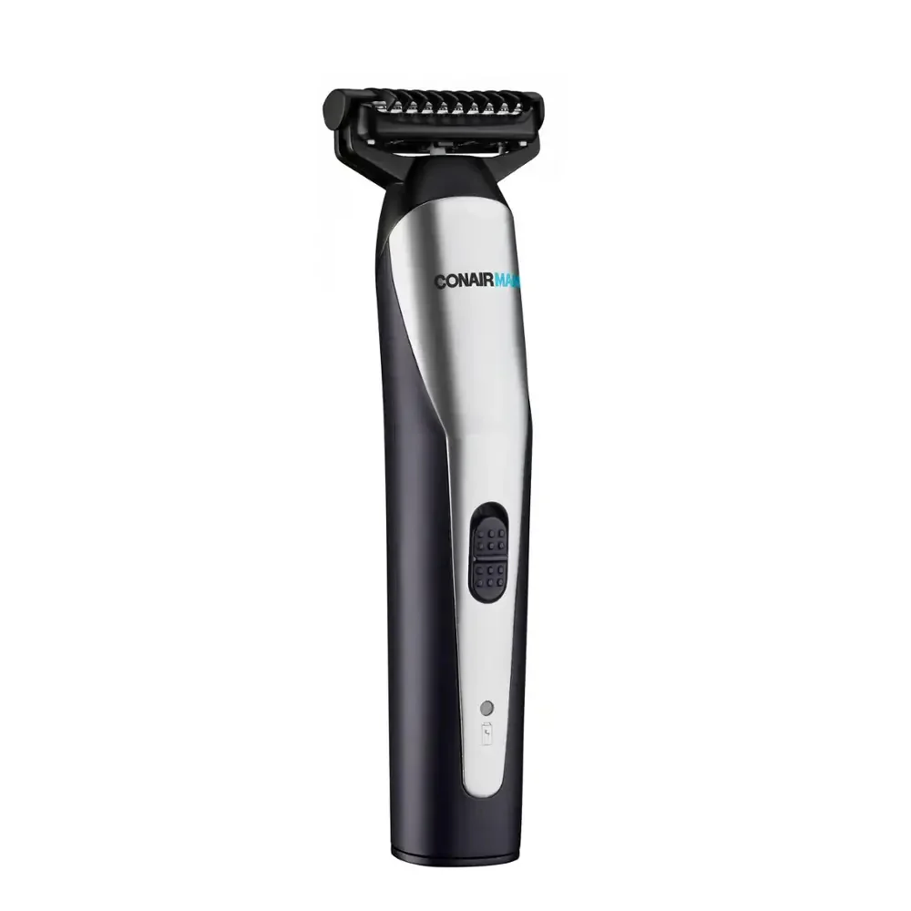 Conair ConairMan Men's Lithium-Ion Powered All-in-1 Face and Body Trimmer - Silver - Image 5