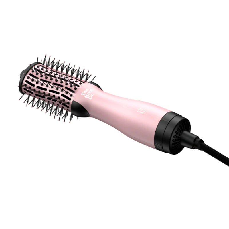 Conair InfinitiPRO The Knot Dr. All-in-One Compact Oval Dryer Brush - Pink - Image 2