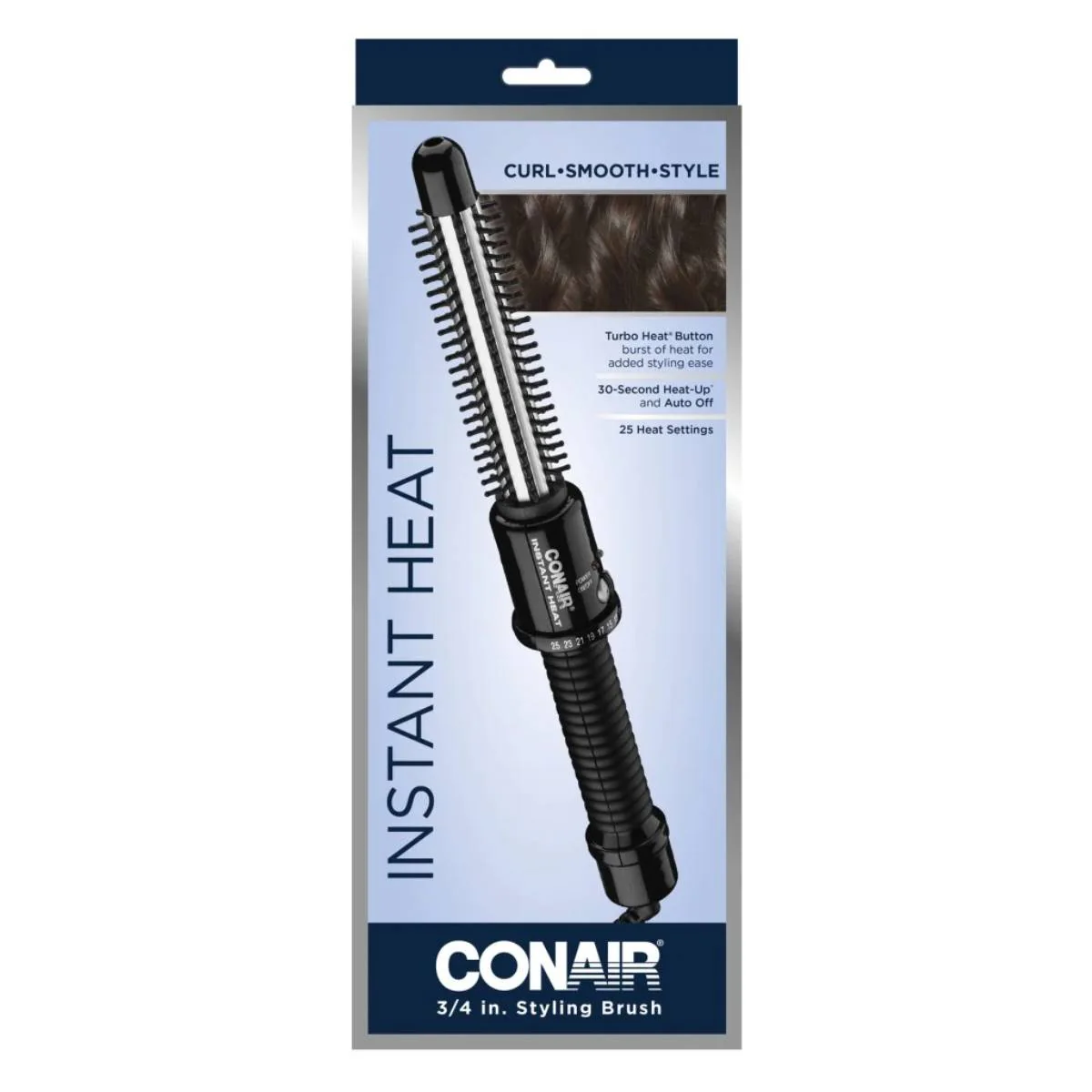 Conair Instant Heat Hot Brush - Black - Image 4
