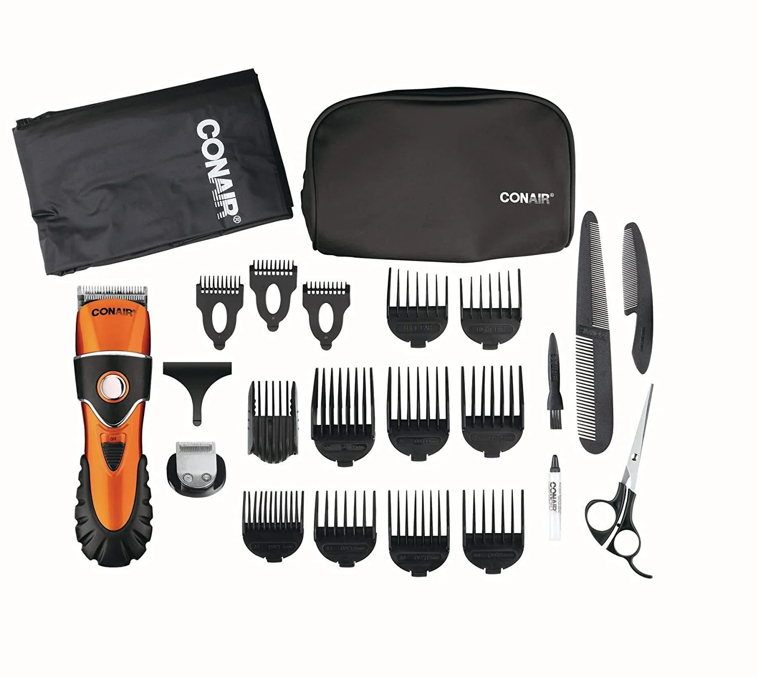 Conair The Chopper 24-Piece Clipper/Trimmer - Orange