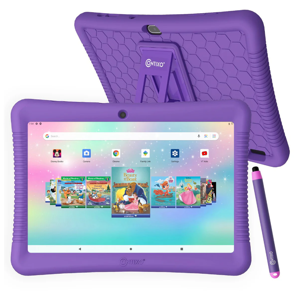 Contixo 10" Kids Tablet - Quad-Core 1.5GHz A100 with 2GB Memory - 32GB Storage - Image 3