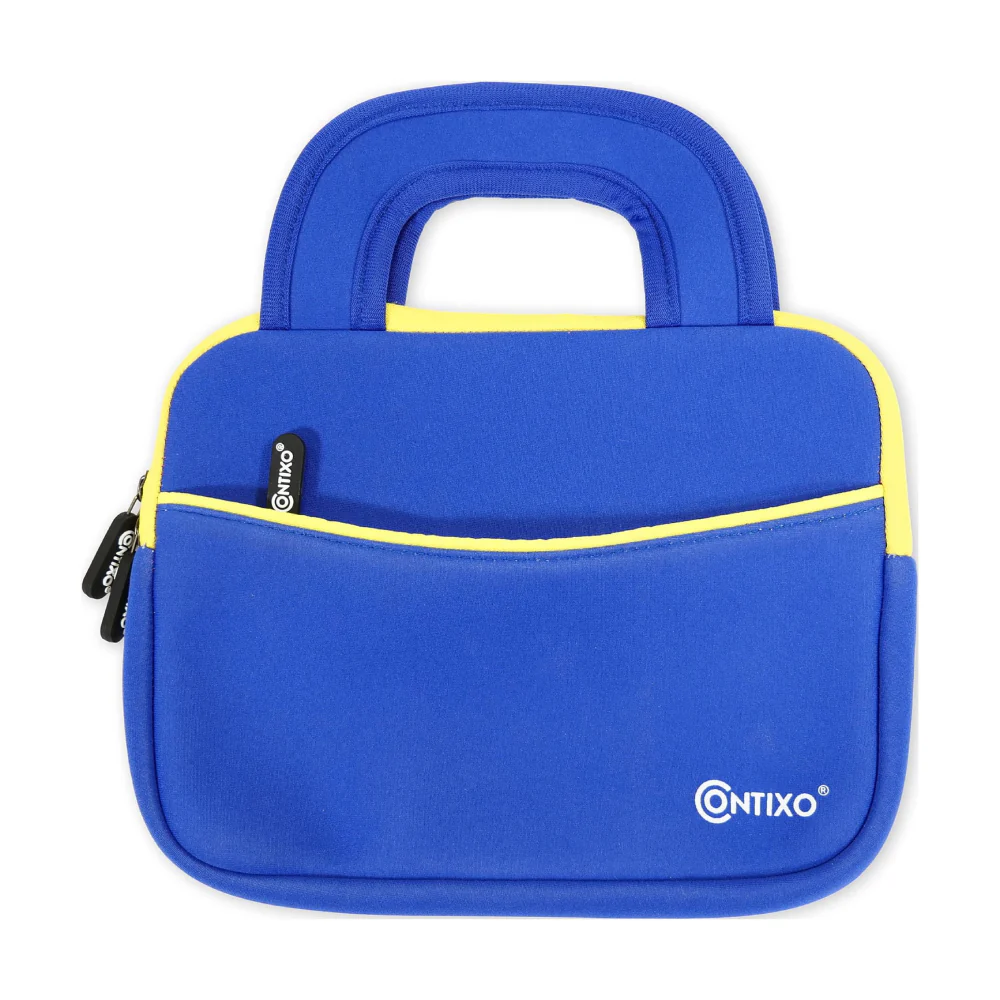 Contixo V8-2 7" Kids Tablet with Headphones and Tablet Bag Bundle - 32GB, Wi-Fi - Blue - Image 2