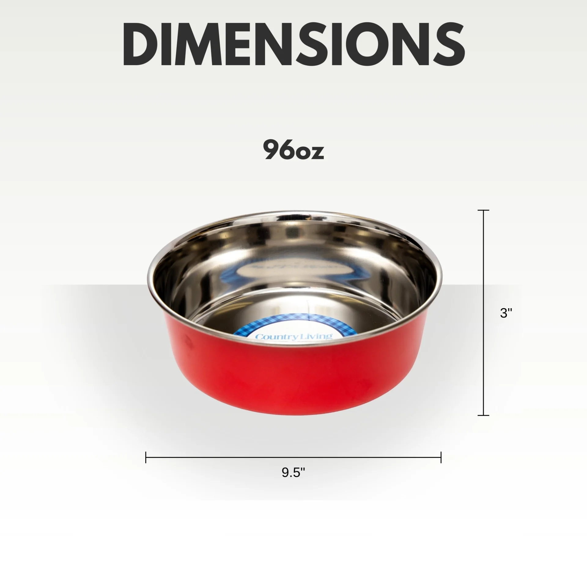 Country Living Set of 2 Heavy Gauge Stainless Steel Dog Bowls - Perfect for Food & Water - Image 15