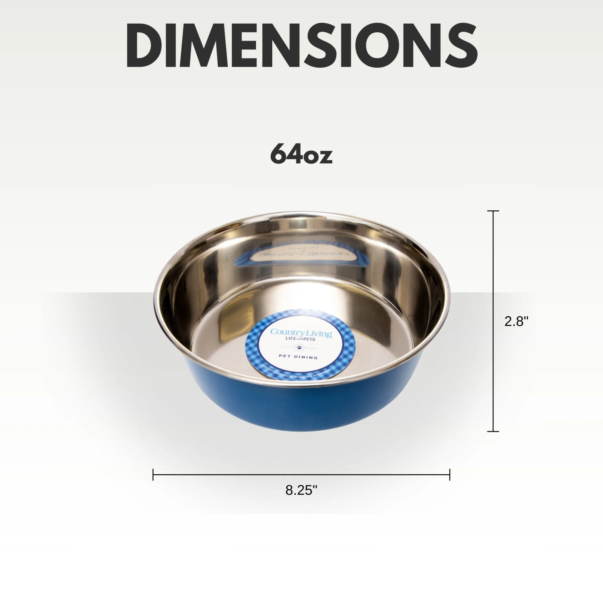 Country Living Set of 2 Heavy Gauge Stainless Steel Dog Bowls - Perfect for Food & Water - Image 17