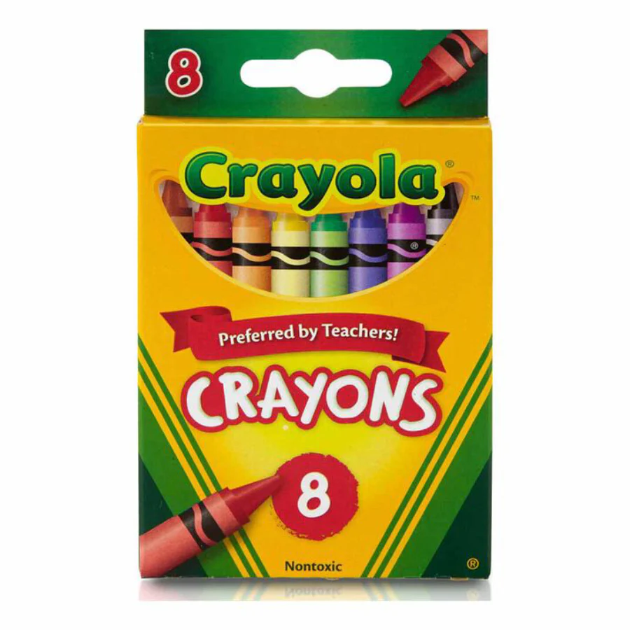 Crayola Crayons (8-Pieces) - Multicolor - Image 2