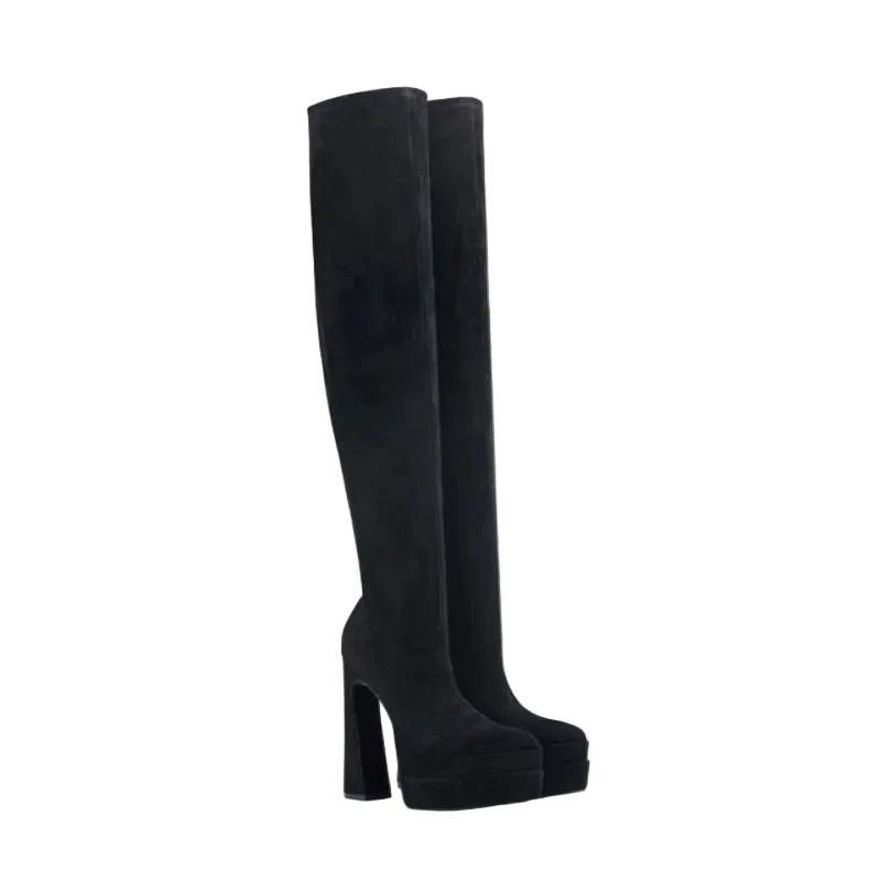 D'Amelio Women's Mistti Block Heel Boots