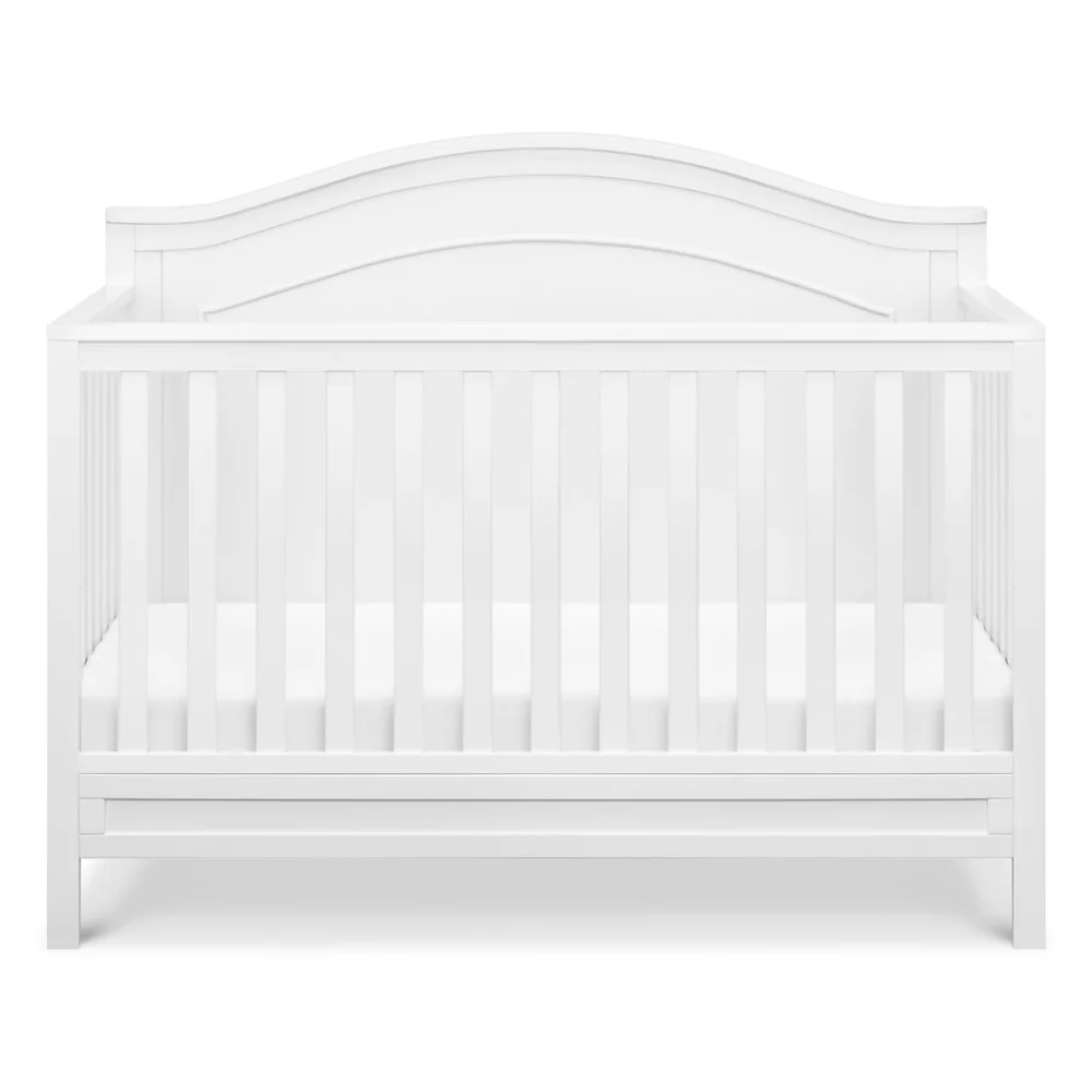 DaVinci Charlie White 4-in-1 Convertible Wooden Crib