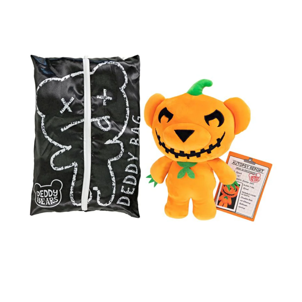 Deddy Bears 12" Plush Toy in Zippered Body Bag -Assortment - Image 2