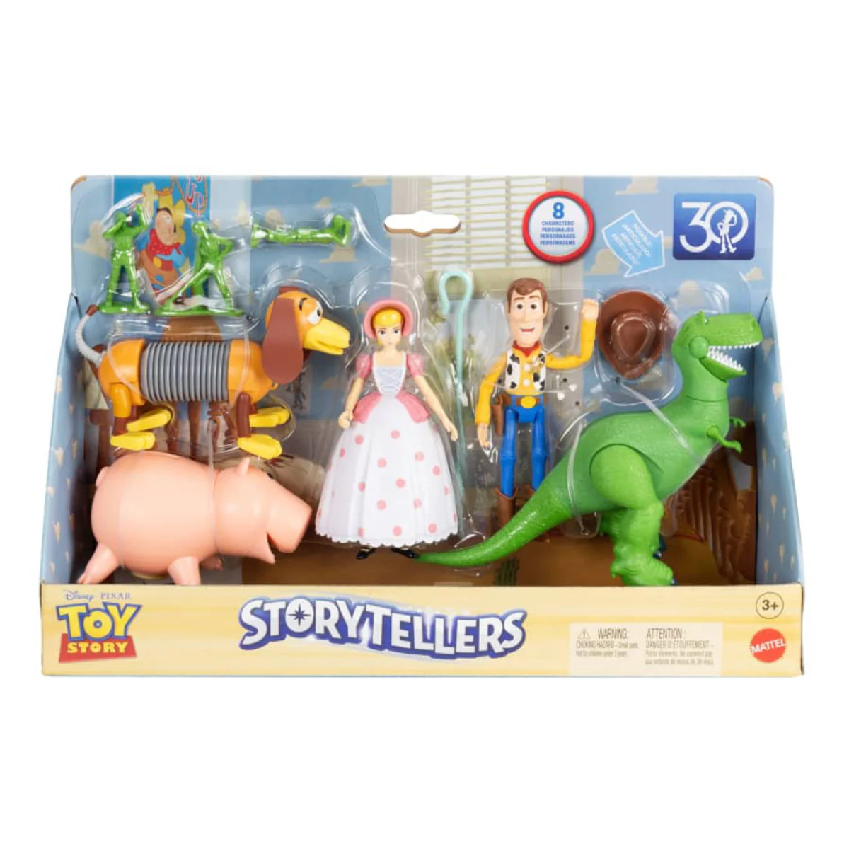 Disney And Pixar Toy Storytellers 30th Year Movie Multi-Pack with 5 Plus Figures - Image 5
