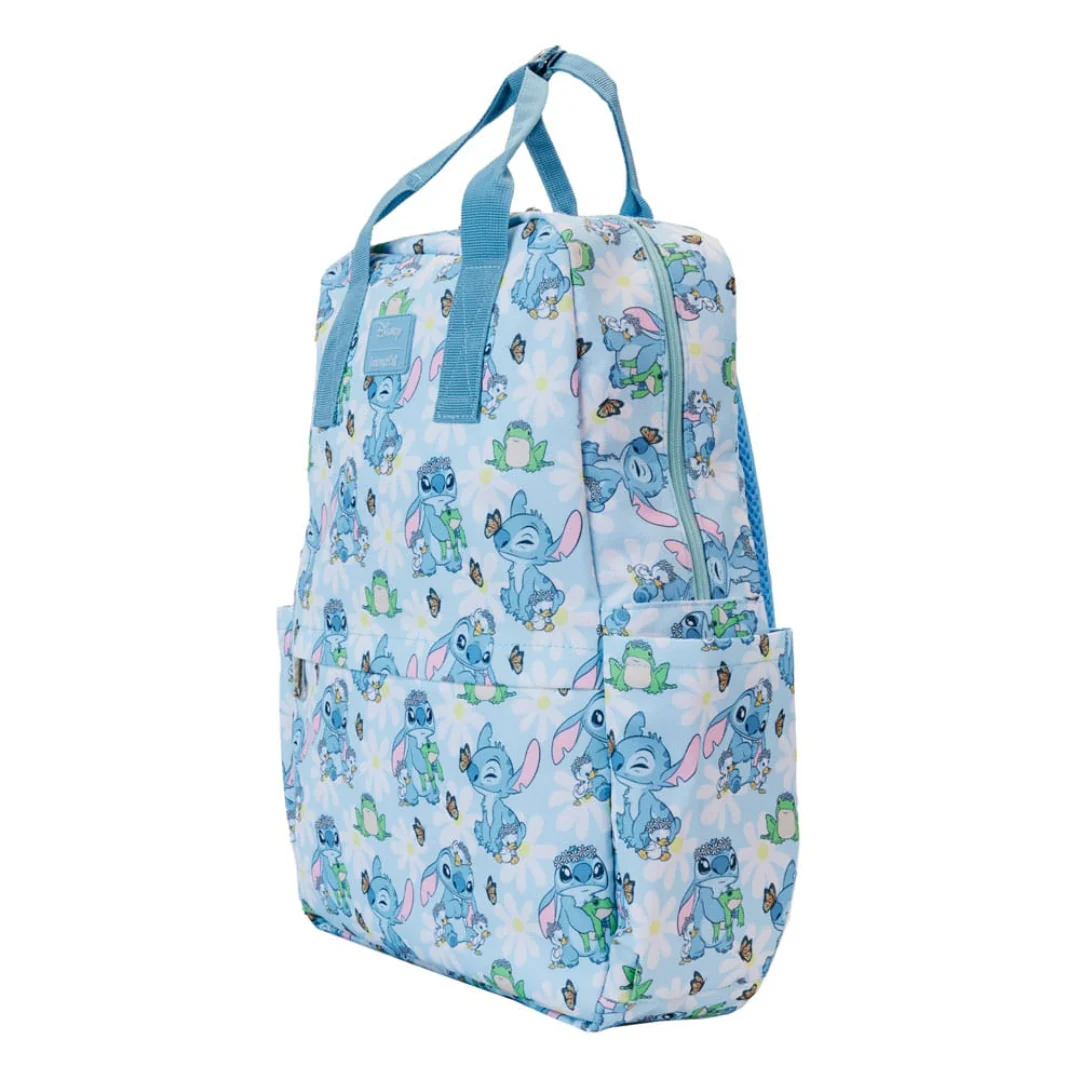 Disney by Loungefly Mini Lilo and Stitch Springtime AOP backpack Bag - Image 2