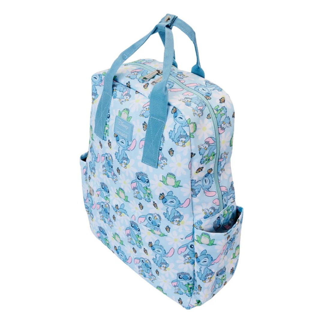 Disney by Loungefly Mini Lilo and Stitch Springtime AOP backpack Bag - Image 3